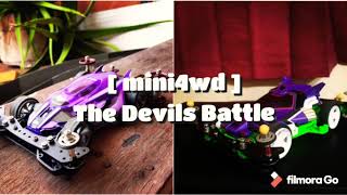 [ Mini4wd ] The Devils Battle (Hyperdash Pro vs Machdash Pro)