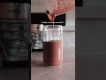 healthy chocolate banana smoothie recipe with cacao powder shorts