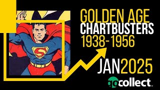 Top 5 Golden Age Comics Sold in Jan 2025! (GoCollect Chartbusters)