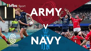 Army v Navy 2024 | LIVE Inter Service rugby union