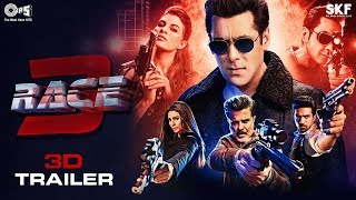 Race 3 Movie - 3D Trailer | Salman Khan | Remo D'Souza | Side-By-Side Video | For 3D TV Only
