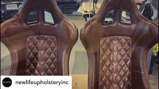 Factory Five 65 Daytona - Custom Upholstering Sparco Grid-Q Seats