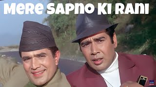 Kishore Kumar Hits। Mere Sapno Ki Rani। Rajesh Khanna Song। 70s Old Song