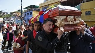 Venezuela: decenas de personas despiden a Juan Montoya