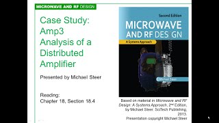 Case Study: Analysis of a Distributed Amplifier, by Michael Steer