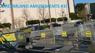 4 rides at the Dreamland Amusements Carnival in Kennesaw, GA 3-31-22