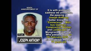 Joseph Anthony short