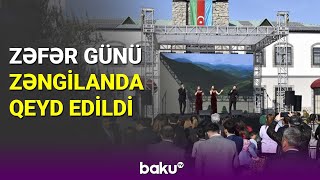 Zəfər Günü Zəngilanda qeyd edildi - BAKU TV