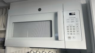 GE (General Electric) JVM3160DF9WW Microwave Oven