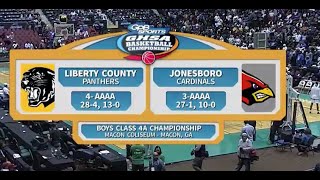 GHSA 4A Boys Final: Liberty County vs. Jonesboro - March 3, 2016