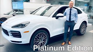 What is the Platinum Edition Package for the Porsche Cayenne? MY 2022 and 2023