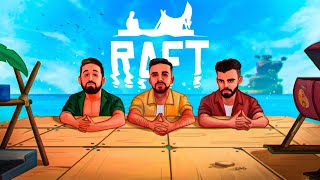 EXPLORANDO LAS ISLAS 🧭 - RAFT ft. Guille y Andrés #2