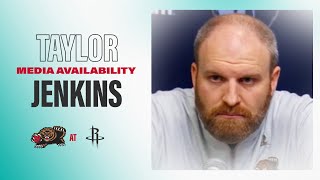 Taylor Jenkins Press Conference | Grizzlies at Rockets