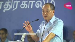 GE2015: Low Thia Khiang speaks at the WP rally in Yishun, Sep 4