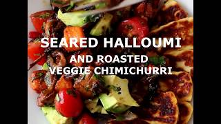 Seared Halloumi Cheese Recipe with Roasted Veggies from HelloFresh Canada