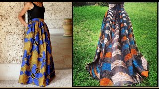 DIY: Maxi skirt- No Sewing Needed