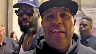 Eric Thomas reacts to Terence Crawford knocking out Errol Spence Jr