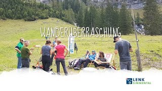 Wanderüberraschung im Simmental