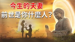 今生的夫妻，前世是你什麼人？兩人結為夫婦，是前生姻緣註定的，是了緣來的【佛心福樂】