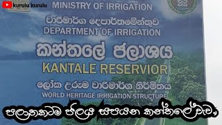 Kantale Reservoir | කන්තලේ ජලාශය  ලෝක උරුම  වාරිමාර්ග නිර්මීතය|World heritage irrigation  structure