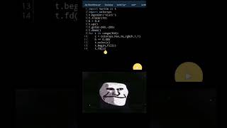 Save itπ. .. Try it...π | Python Turtle graphic design π¨π»βπ» | #shorts #python #developer #coding