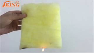 ISOKING soundproof and fireproof glass wool blanket