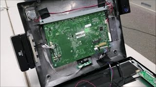 How to disassemble HK570 touch terminal