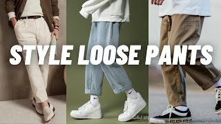 How To Style Straight Cut Pants/Jeans