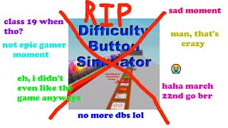 About Difficulty Button Simulator