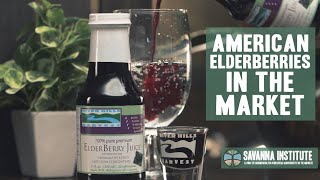 American Elderberries in the Market