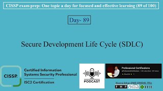 CISSP Exam Prep -089 | Secure Development Life Cycle (SDLC) | 👨🏾💻