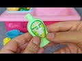 6 minutes satisfying with unboxing cute stone kitchen sink toy set collection review toys