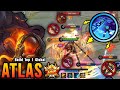 Chain Them All!! Super Annoying Tank Atlas NonStop Ganking!! - Build Top 1 Global Atlas ~ MLBB