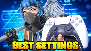 NEW Best Chapter 6 Controller Settings For Fortnite! (PS4/PS5/XBOX)