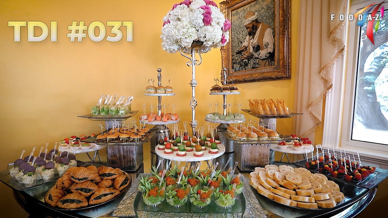 Catering Food Ideas #031 | Buffet Table Decorating Ideas | Finger Food ...