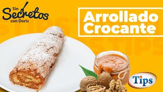 Arrollado Crocante de Nuez