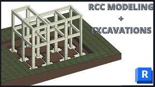 Revit structure RCC Modeling \u0026 Excavations with Toposolids.