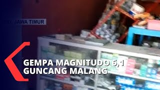 BREAKING NEWS - Gempa Magnitudo 6,1 Guncang Malang, Pengunjung Mal Panik Selamatkan Diri