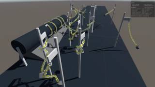 Unity3D Physics Simulation of Chains