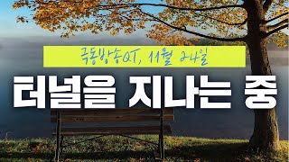 [경건생활 365] 11월 24일 - 터널을 지나는 중