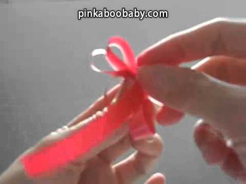 Making a Floral Bow or Tying Ribbon Making a Floral Bow or Tying Ribbon