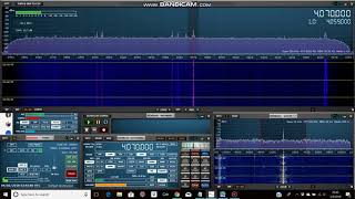 X-FM, 4070 kHz, 04 MAR 2018, 03:40 UTC