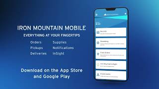 Iron Mountain Mobile App