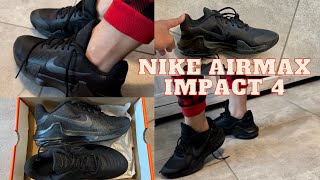 Nike Airmax Impact 4 unboxing and fit test review #nike  #nikeairmax #nikeshoes