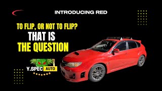 To Flip or Not to Flip: Subaru WRX Project Adventure - Episode 1 🚗🔧