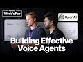 Building Effective Voice Agents — Toki Sherbakov + Anoop Kotha, OpenAI