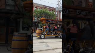 Pedal Pub experience in Toronto