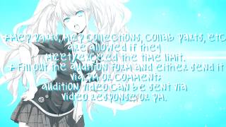 「SHSL STUDIOS AUDITION CLOSED」