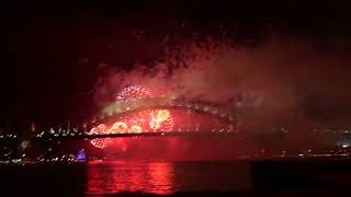 2023 0101 - Sydney New Year Fireworks (View at Blue Point Reserve North Sydney)