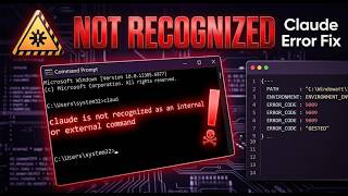 'Claude' is Not Recognized Error — Fix Claude Install Problem (Windows 2026)